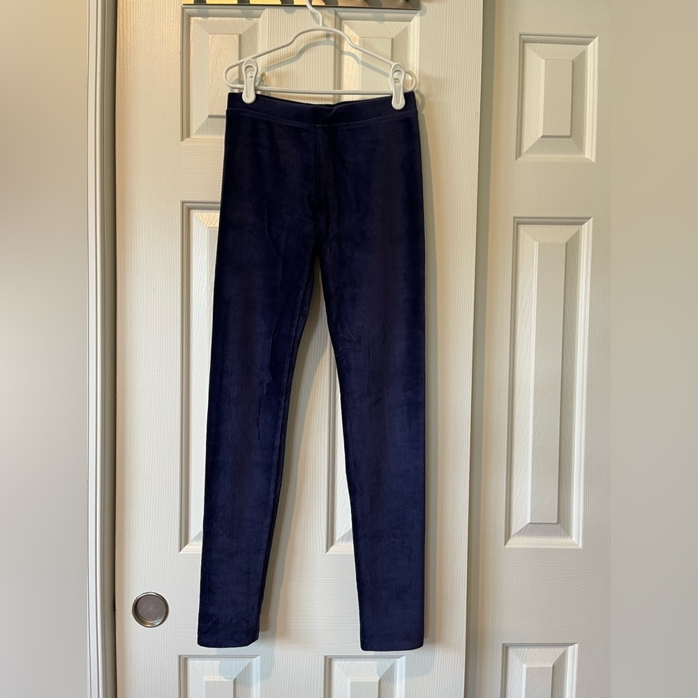 Crewcuts size 14 navy corduroy leggings, NWT